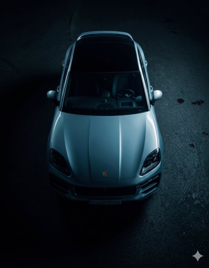 Carro a conduzir à noite sem faróis — metáfora visual da palestra Vendas do Futuro, agora